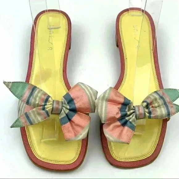 Unisa Shoes - Unisa sandals size 6 Carissa multicolored preppy